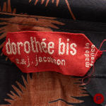 DOROTHÉE BIS E. & J. JACOBSON - CIRCA 1975 - ENSEMBLE, HAUT, JUPE