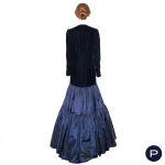 YVES SAINT LAURENT X ANITA SMAGA - CIRCA 1980 - ROBE DU SOIR