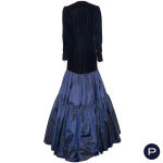 YVES SAINT LAURENT X ANITA SMAGA - CIRCA 1980 - ROBE DU SOIR