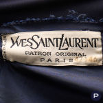 YVES SAINT LAURENT X ANITA SMAGA - CIRCA 1980 - ROBE DU SOIR