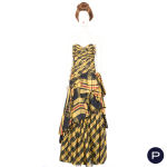 YVES SAINT LAURENT X ANITA SMAGA - AUTOMNE-HIVER 1990/91 - ROBE DU SOIR