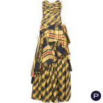 YVES SAINT LAURENT X ANITA SMAGA - AUTOMNE-HIVER 1990/91 - ROBE DU SOIR