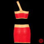 DOROTHÉE BIS E. & J. JACOBSON - PRINTEMPS-ÉTÉ 1981 - ROBE