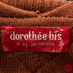 DOROTHÉE BIS E. & J. JACOBSON - AUTOMNE-HIVER 1987/88 - ROBE SALOPETTE