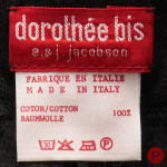 DOROTHÉE BIS E. & J. JACOBSON - 1980'S - JUPE