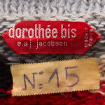 DOROTHÉE BIS E. & J. JACOBSON - CIRCA 1975/80 - PULL-OVER
