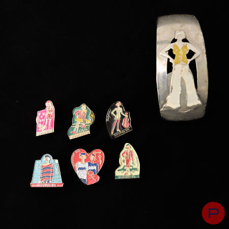 DOROTHÉE BIS - CIRCA 1970- PIN'S, JONC