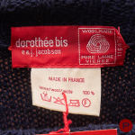 DOROTHÉE BIS E. & J. JACOBSON - 1980'S - PULL-OVER