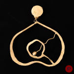 DOROTHÉE BIS - 1980'S- BOUCLE D'OREILLE