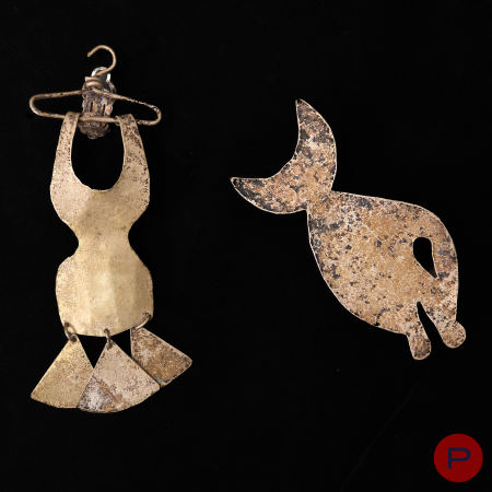 DOROTHÉE BIS - CIRCA 1980- BOUCLES D'OREILLES