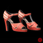 DOROTHÉE BIS - 1970'S - PAIRE D'ESCARPINS