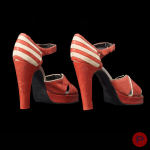 DOROTHÉE BIS - 1970'S - PAIRE D'ESCARPINS