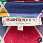 SAINT LAURENT RIVE GAUCHE - PRINTEMPS-ÉTÉ 1988 - ROBE