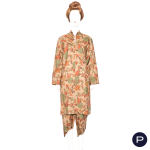 SAINT LAURENT RIVE GAUCHE - AUTOMNE-HIVER 1974/75 - ENSEMBLE, TUNIQUE, PANTALON