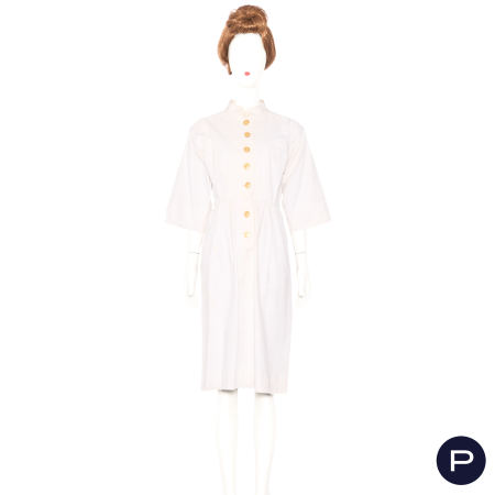 SAINT LAURENT RIVE GAUCHE - 1980'S - ROBE