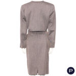 SAINT LAURENT RIVE GAUCHE - AUTOMNE-HIVER 1985/86 - TAILLEUR, VESTE, JUPE