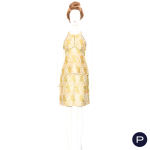 PRADA - PRINTEMPS-ÉTÉ 2003 - ENSEMBLE, HAUT, JUPE