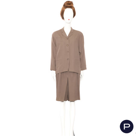 ANNE MARIE BERETTA - LATE 1980'S - ENSEMBLE, VESTE, JUPE-CULOTTE
