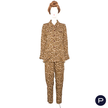 YVES SAINT LAURENT RIVE GAUCHE - 1990'S - ENSEMBLE, VESTE, PANTALON