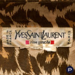 YVES SAINT LAURENT RIVE GAUCHE - 1990'S - ENSEMBLE, VESTE, PANTALON