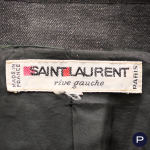 SAINT LAURENT RIVE GAUCHE - PRINTEMPS-ÉTÉ 1987 - ENSEMBLE, VESTE, JUPE