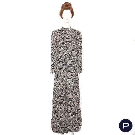 SONIA RYKIEL - CIRCA 1990 - ENSEMBLE, BLOUSE, JUPE-CULOTTE