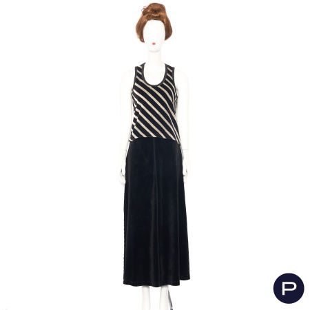 SONIA RYKIEL - 1980'S, 2000'S - DÉBARDEUR, JUPE