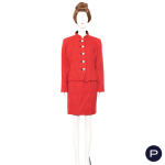 YVES SAINT LAURENT RIVE GAUCHE - CIRCA 1990 - TAILLEUR, VESTE, JUPE