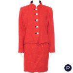 YVES SAINT LAURENT RIVE GAUCHE - CIRCA 1990 - TAILLEUR, VESTE, JUPE