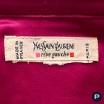 YVES SAINT LAURENT RIVE GAUCHE - CIRCA 1990 - CHEMISIER