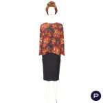 YVES SAINT LAURENT RIVE GAUCHE - AUTOMNE-HIVER 1993/94 - BLOUSE