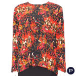 YVES SAINT LAURENT RIVE GAUCHE - AUTOMNE-HIVER 1993/94 - BLOUSE