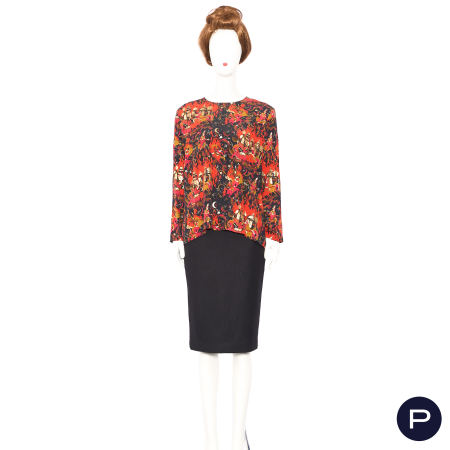 YVES SAINT LAURENT RIVE GAUCHE - AUTOMNE-HIVER 1993/94 - BLOUSE