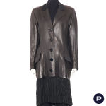 YVES SAINT LAURENT RIVE GAUCHE - AUTOMNE-HIVER 1992/93 - MANTEAU