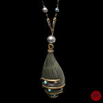 LANVIN X ELIE TOP - RESORT 2012- SAUTOIR