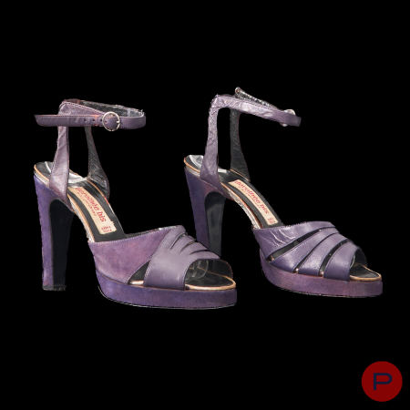 DOROTHÉE BIS E. & J. JACOBSON - 1970'S - PAIRE DE SANDALES