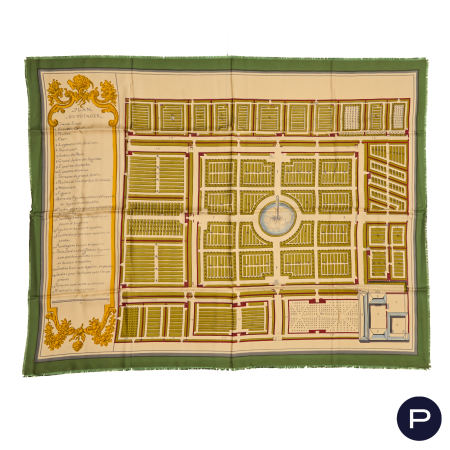 HERMÈS X CHRISTIANE VAUZELLES - 1996 - CARRÉ