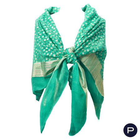 YVES SAINT LAURENT FOULARDS - 1980'S - ÉTOLE