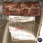 THIERRY MUGLER - AUTOMNE-HIVER 1979/80 - ROBE