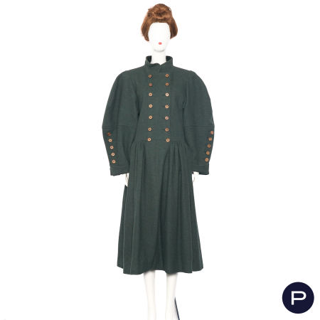 SAINT LAURENT RIVE GAUCHE - 1982 - MANTEAU CROISÉ