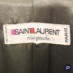 SAINT LAURENT RIVE GAUCHE - 1982 - MANTEAU CROISÉ