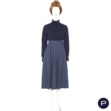 SAINT LAURENT RIVE GAUCHE - LATE 1970'S - JUPE