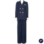 VALENTINO BOUTIQUE - 1970'S - ENSEMBLE, VESTE CROISÉE, PANTALON