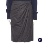 VALENTINO BOUTIQUE - 1980'S - JUPE PORTEFEUILLE