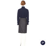 VALENTINO BOUTIQUE - 1980'S - JUPE PORTEFEUILLE