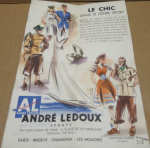 ANDRÉ LEDOUX SPORTS - 1970'S - VESTE CROISÉE