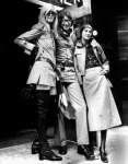 SAINT LAURENT RIVE GAUCHE - CIRCA 1975 - ENSEMBLE, BLOUSON, JUPE