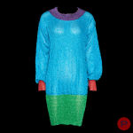 DOROTHÉE BIS E. & J. JACOBSON - PRINTEMPS-ÉTÉ 1976 - ROBE-PULL