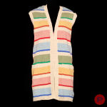 DOROTHÉE BIS E. & J. JACOBSON - PRINTEMPS-ÉTÉ 1977 - VESTE SANS MANCHES