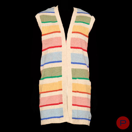 DOROTHÉE BIS E. & J. JACOBSON - PRINTEMPS-ÉTÉ 1977 - VESTE SANS MANCHES